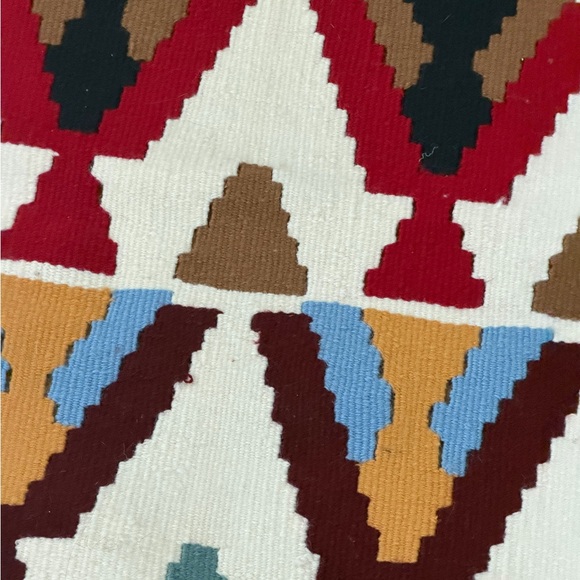 Handmade Geometric Rug/Tapestry - Picture 5 of 7